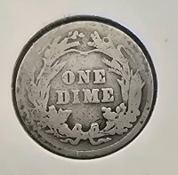 1905 Barber Dime- Rare Silver - 2