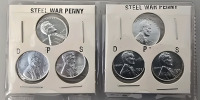 (12) 1943 Steel War Pennies - 2