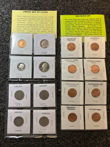 Collectable Coins Including 2009 Lincoln Cent, V-Nickels And More