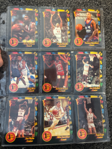 (9) 1st Edition Collectible Basketball Cards