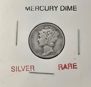 1946 Mercury Dime- Rare Silver