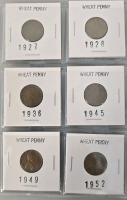 (20) Wheat Pennies- Oldest 1919, Newest 1957 - 3
