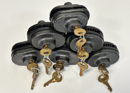 (6) Trigger Locks With Keys
