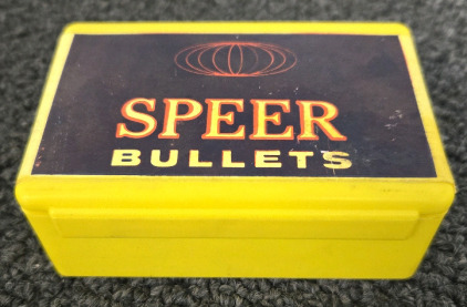(100) 30 Cal. .308" DIA. 150 GR. Spitzer Speer Bullets Unopened