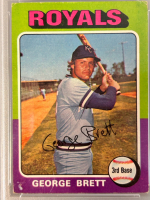 1975 Topps George Brett Graded Card - 2