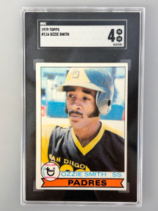 1979 Topps #116 Ozzie Smith Graded Card