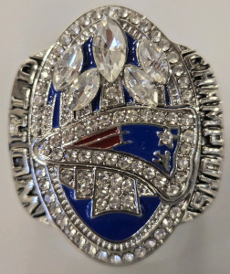 Replica Size 11 "Tom Brady" Patriots Super Bowl Ring