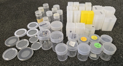 (50) Assorted Coin Tubes & Holders