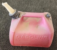 (3) 6Gal Plastic Gas Cans, (1) 2.5Gal Plastic Gas Can - 3