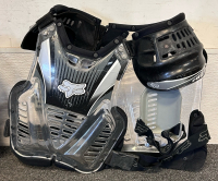 Dirt Bike Riding Gear: O'Neal Pants, Fly Racing, Vega Helmet, Chest Plates - 5