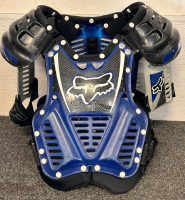 Dirt Bike Riding Gear: O'Neal Pants, Fly Racing, Vega Helmet, Chest Plates - 6