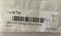 1883 O BU Morgan Silver Dollar - 3