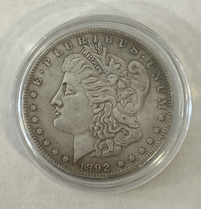 1892 P Morgan Silver Dollar