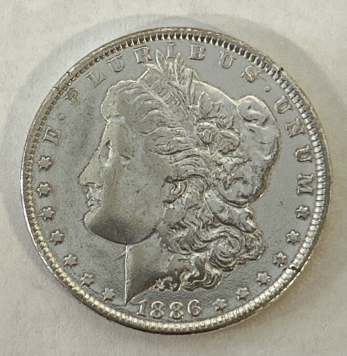 1886 Morgan Silver Dollar