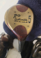 Selector, Golfsmith, and MacGregor Brand Golf Clubs With Carrying Bag! - 2