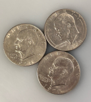 (5) Ike Dollars - 3