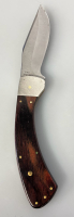 Case Sidewinder Folding Knife With Leather Sheath - 5