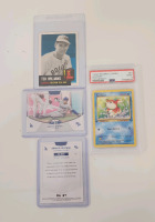 1999 Pokémon Jungle #53 Goldeen 1st Edition In Mint Condition, And Some Baseball Cards!