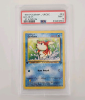 1999 Pokémon Jungle #53 Goldeen 1st Edition In Mint Condition, And Some Baseball Cards! - 2