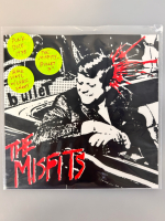 Punk Rock 1978 The Misfits Bullet 7" Black Vinyl with Lyric Sheet - 2