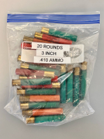 (20) Rounds of .410 Ammo, Box of Hornady 44 Mag. 240 Gr. And Ammo Holding Strips - 2
