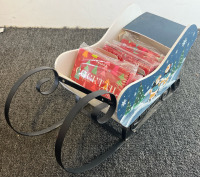 Records, Rollerblades, Car / Mower Parts & Christmas Sled - 5