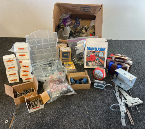 Lots of Hardware, Parts, Nuts, Sockets, & Poker Chips