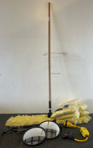 Mop & Mop Replacements, Side Mirrors & Lock Extention Cord