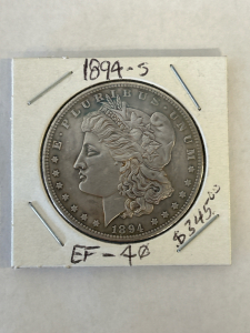 1894 - S EF One Dollar Coin