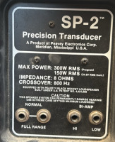 (2) Peavey SP-2 Precision Transducers - 2