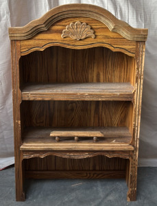 Vintage Oak Bookshelf