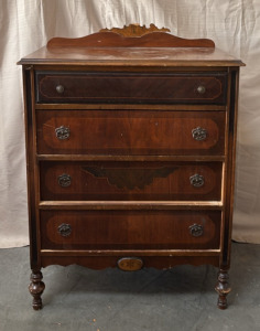 Vintage Dark Oak Dresser