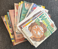 Woodworking Lot — Stains, Glues & Other Containers, Woodworking Books / Handbooks & Stencils, & More - 3