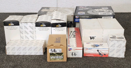Assortment Of Spark Plug Wire Sets, Chassis Parts, Break Cables And More!