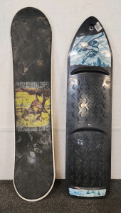 Premier Nicolas Droz Snowskate And An Eclipse Snowboard