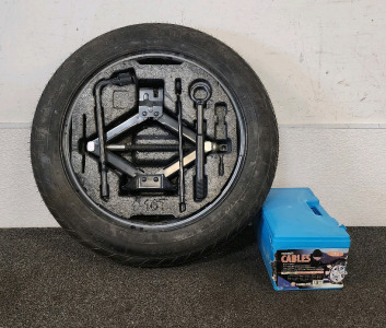Spare Tire With Tire Replacement Tools, And Passenger Tire Chains!