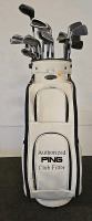 (21) Golf Clubs w/ Ping Golf Bag - 2