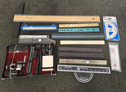 Drafting Supplies - Rulers, Protractors & More