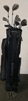 (12) Golf Clubs w/Knight Golf Bag - 3