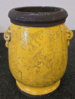 Stone Mortar and Pestle, Cookie Jar, Vase - 6