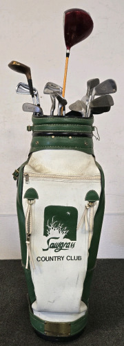 (16) Golf Clubs w/Sawgrass Golf Bag