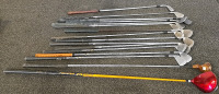 (16) Golf Clubs w/Sawgrass Golf Bag - 5