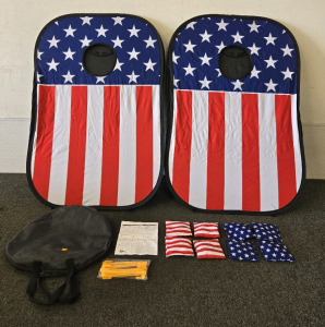 Portable Cornhole Set