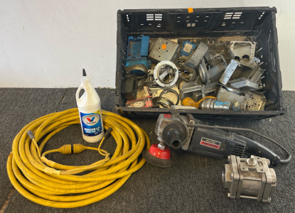 3-Piece Ball Valve, Craftsman 7" Sander-Grinder, Other Parts / Tools