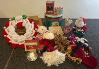 Christmas Items- Ornaments, Cookie Tins & Other Items