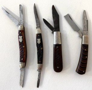 (4) Vintage Folding Pocket Knives
