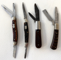 (4) Vintage Folding Pocket Knives
