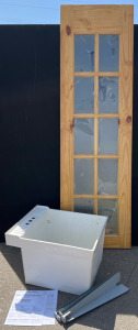 Tall Door / Window, Standing Mudroom Sink