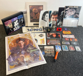 Star Wars Collectable Items &mdash; Posters, Star Wars Fan Club Items, VHS Trilogy