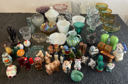 Glass Sets, Pitcher, Display Bowls, Salt & Pepper Shaker Sets & More Glass Dishes